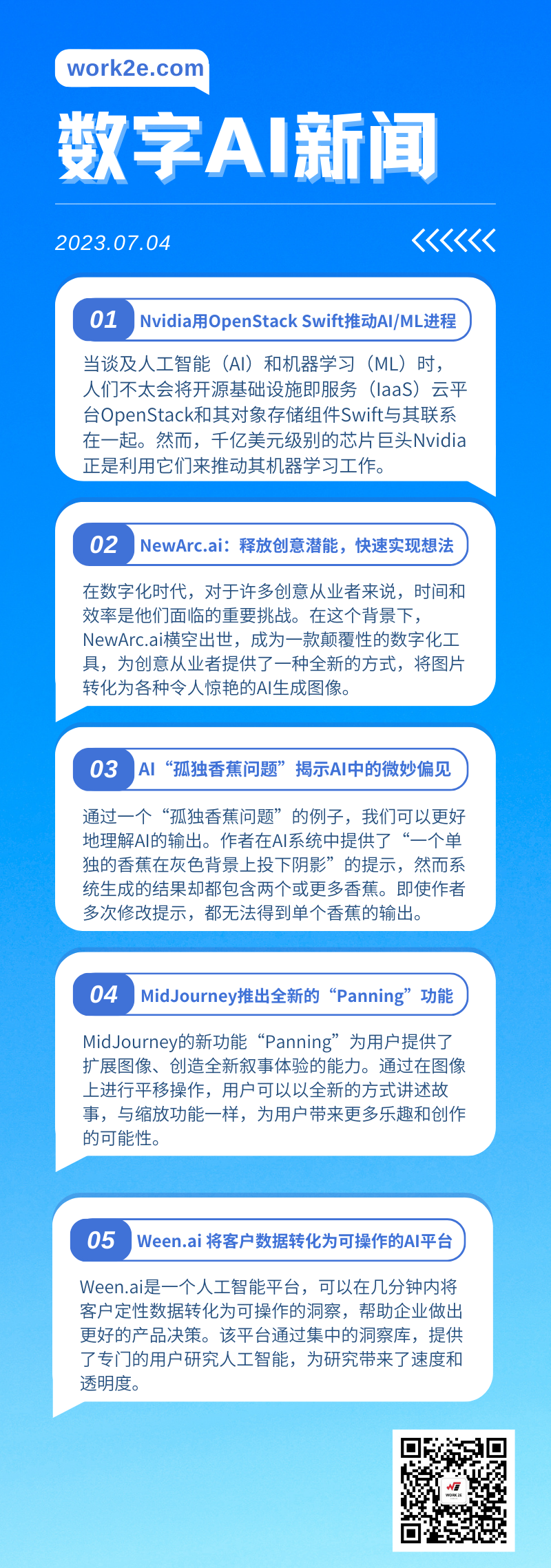 【07/04】work2e数字AI新闻