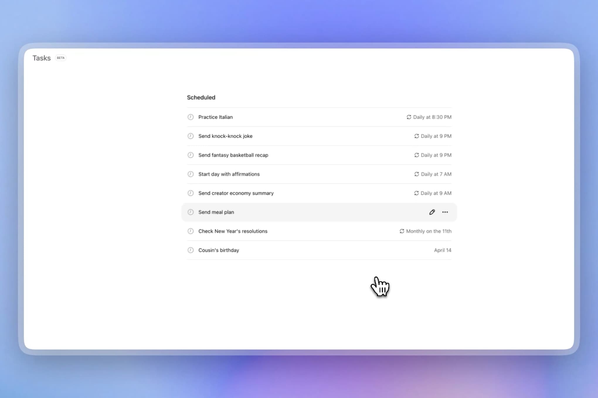 OpenAI推出新功能，ChatGPT Tasks 智能提醒功能