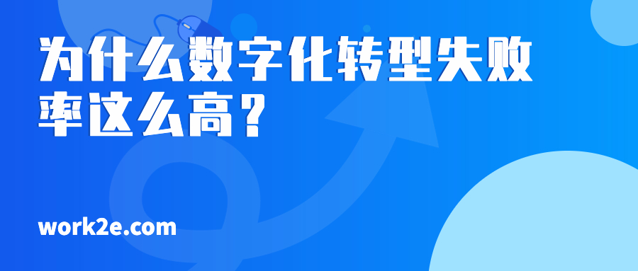 为什么数字化转型失败率这么高? 为什么数字化转型失败率这么高?