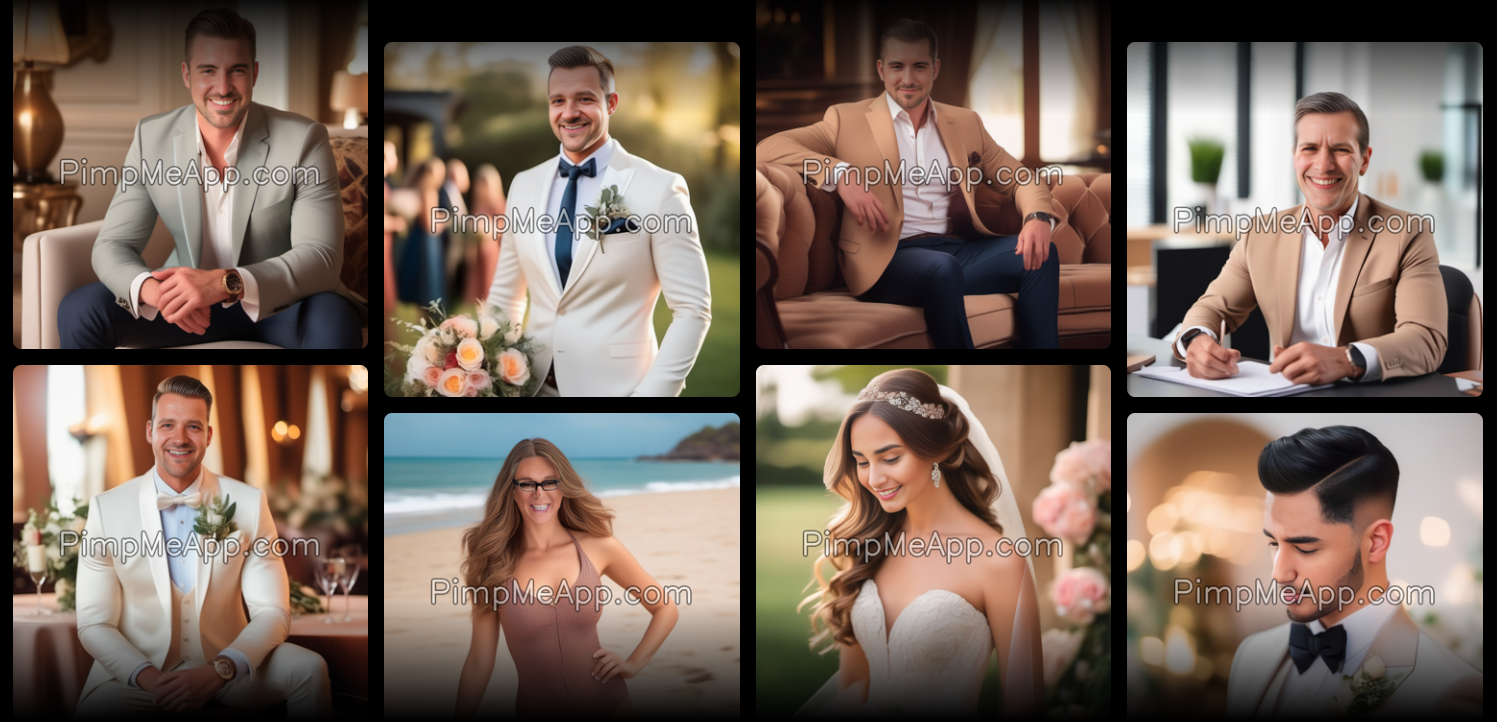 PimpMeApp – 使用 AI 为您创建美丽的照片 PimpMeApp – 使用 AI 为您创建美丽的照片