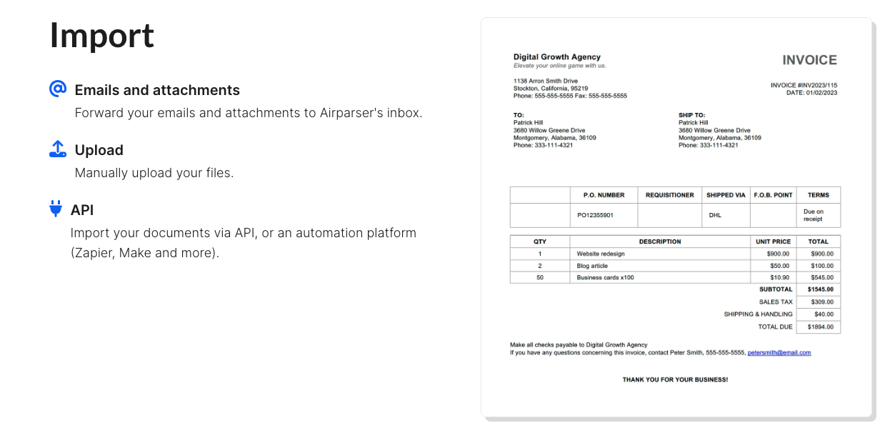简化数据提取,数字化未来:Airparser数字化软件的革命性应用 简化数据提取,数字化未来:Airparser数字化软件的革命性应用