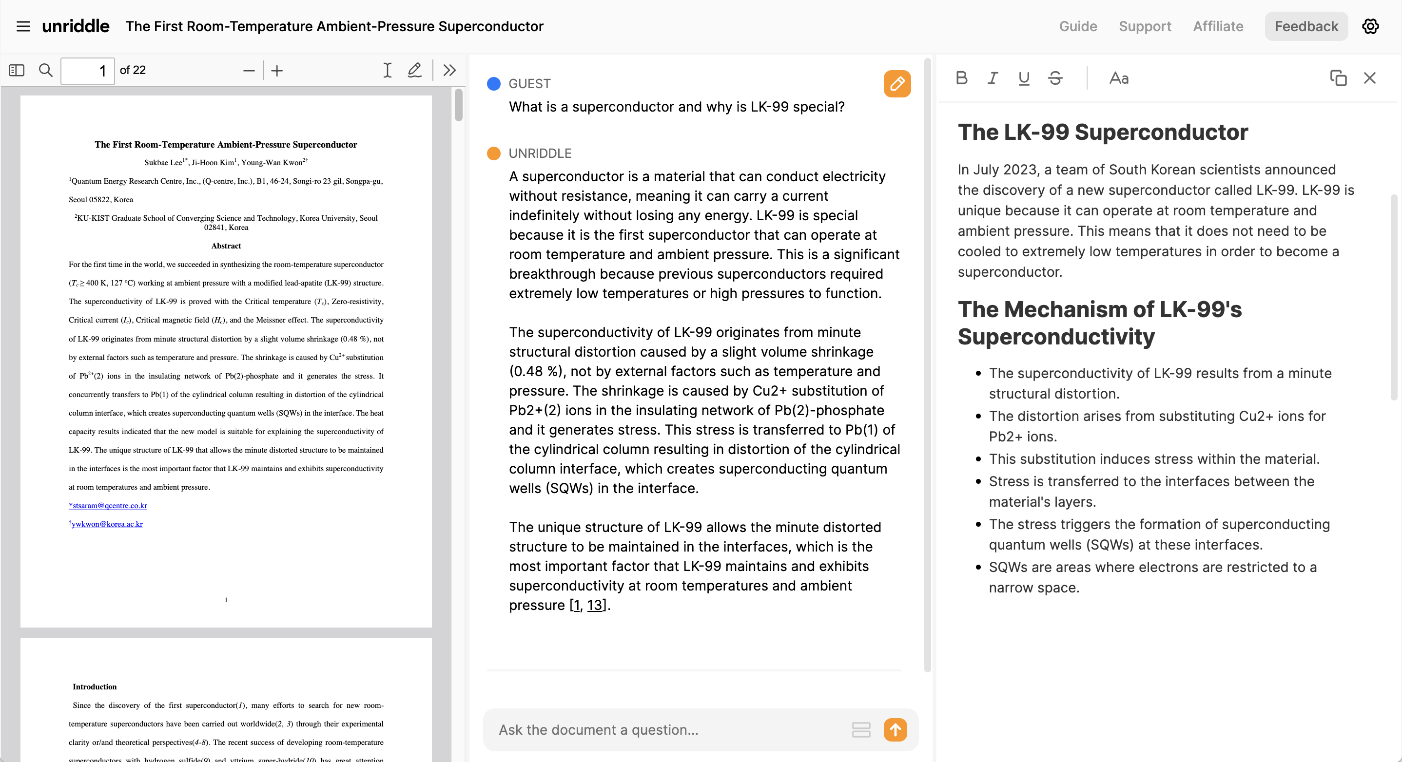 解锁知识迅捷之门:Unriddle引领数字化阅读与学习 解锁知识迅捷之门:Unriddle引领数字化阅读与学习