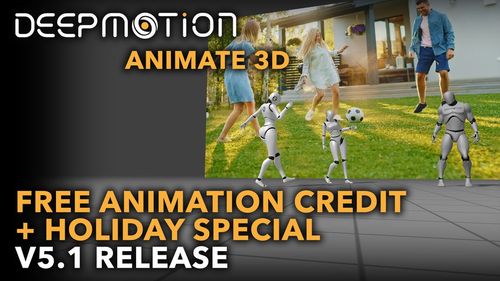 DeepMotion Avatar 物理动画平台,利用AI时生成逼真的角色动画 DeepMotion Avatar 物理动画平台,利用AI时生成逼真的角色动画