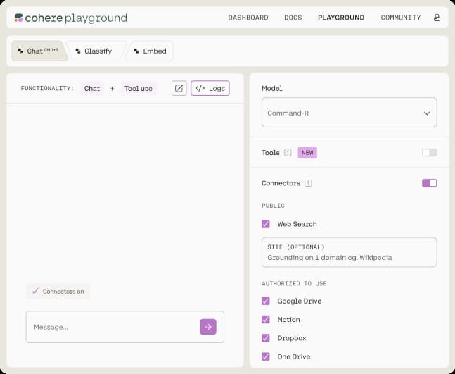 Cohere 推出 Command R+,这是一款超越 GPT-4 Turbo 的强大企业AI大模型 Cohere 推出 Command R+,这是一款超越 GPT-4 Turbo 的强大企业AI大模型
