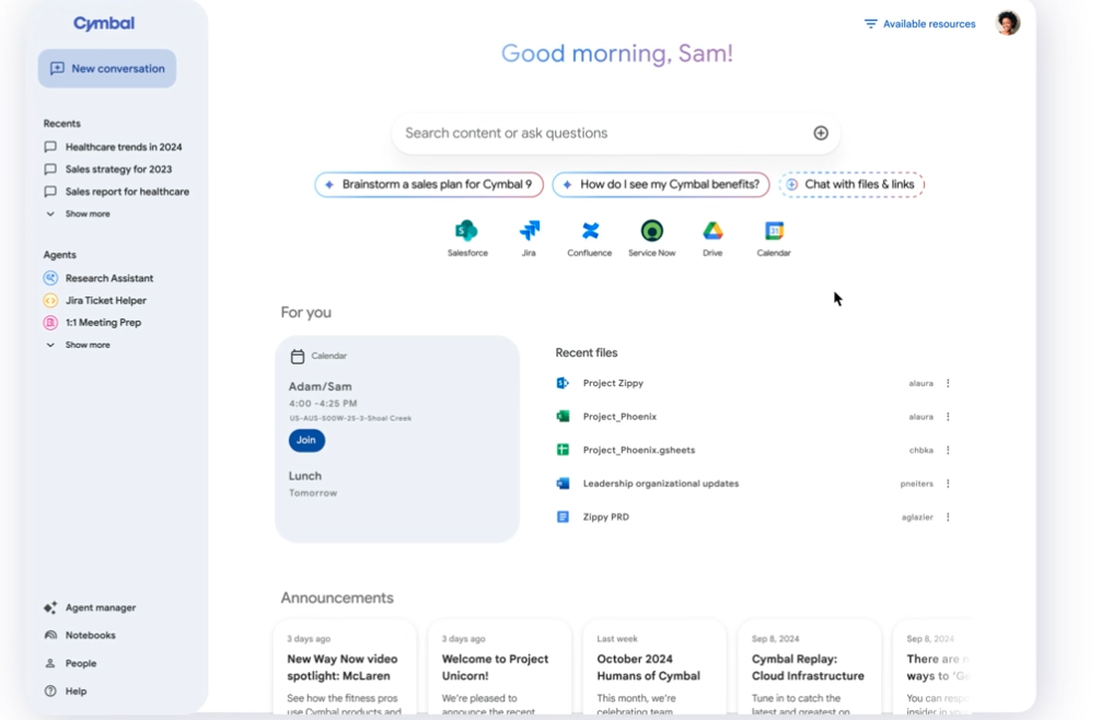 Google Agentspace:企业智能革新的强大引擎 Google Agentspace:企业智能革新的强大引擎