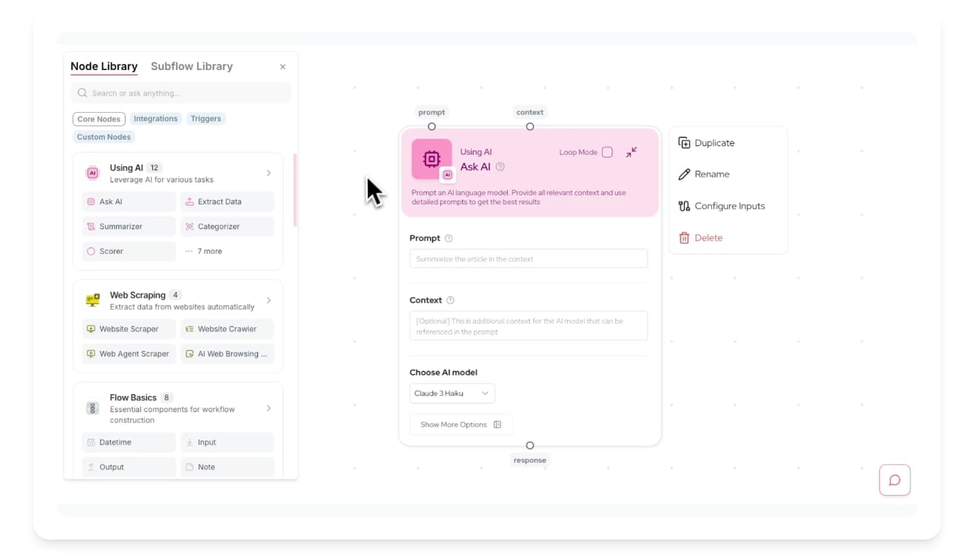Gumloop 智能AI自动化工作流 Gumloop 智能AI自动化工作流