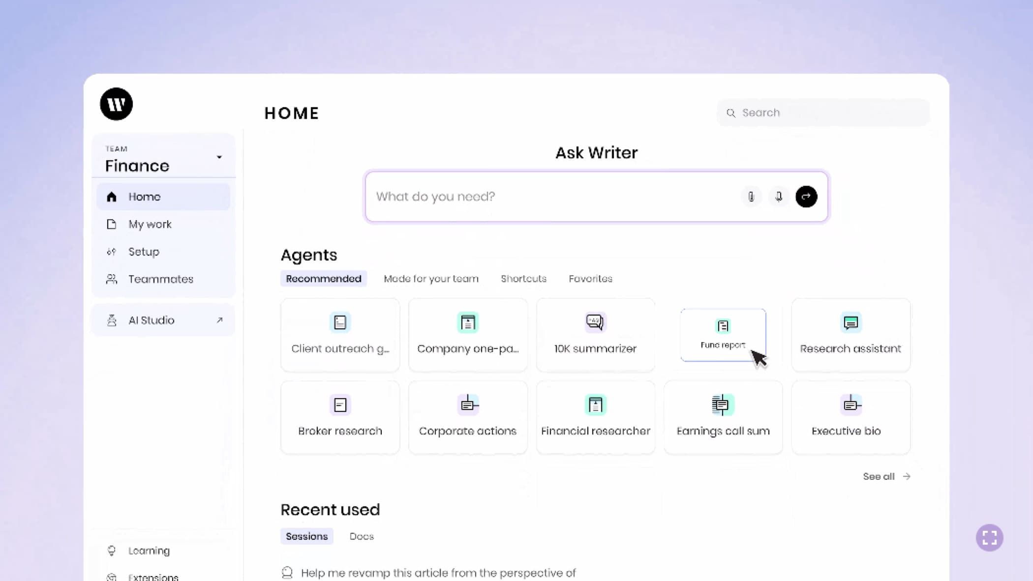 Writer发布AI HQ平台,开启自主AI时代 Writer发布AI HQ平台,开启自主AI时代